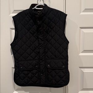 Barbour Men's Black Quilted Lowerdale Gillette Vest Size Large
